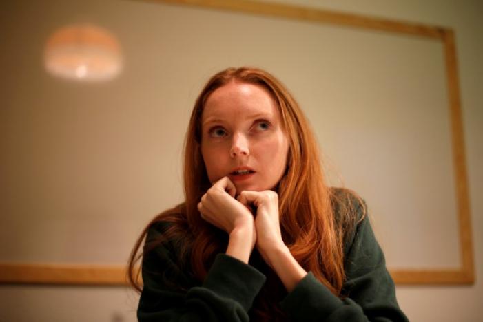 lily cole poses for a photo before an interview during web summit in lisbon portugal november 8 2016 photo reuters