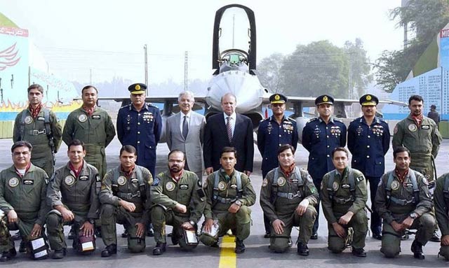 pm nawaz says the falcons of pakistan air force are our pride photo app