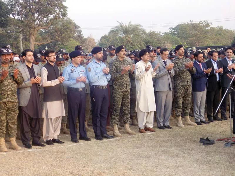 interior minister chuadhry nisar is present at the funeral prayers for the deceased rangers photo express interior minister chuadhry nisar is present at the funeral prayers for the deceased rangers photo express