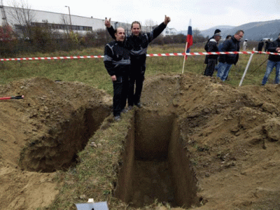 slovak brothers win burial competition with fastest neatest grave slovak brothers win burial competition with fastest neatest grave