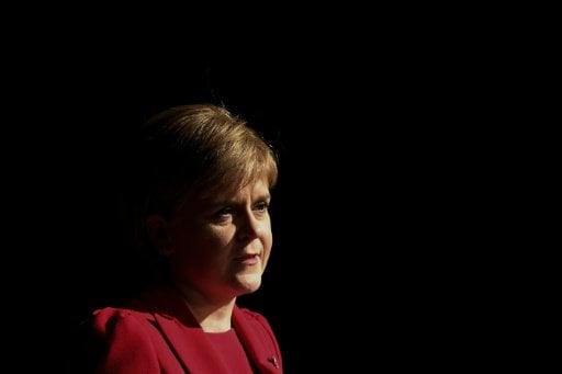 afp file scottish first minister nicola sturgeon said it was ironic that donald trump    who has threatened to build a wall on the mexican border    was elected on the anniversary of the fall of the berlin wall 27 years ago photo reuters