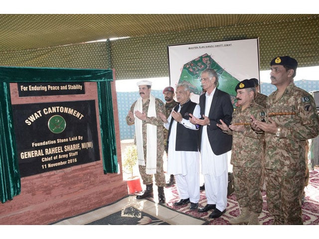 the inauguration has fulfilled long term security dream of the people of swat photo ispr the inauguration has fulfilled long term security dream of the people of swat photo ispr