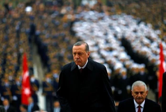 turkey 039 s president tayyip erdogan attends a republic day ceremony at anitkabir the mausoleum of modern turkey 039 s founder ataturk to mark the republic 039 s anniversary as he is flanked by prime minister binali yildirim r in ankara turkey october 29 2016 photo reuters turkey 039 s president tayyip erdogan attends a republic day ceremony at anitkabir the mausoleum of modern turkey 039 s founder ataturk to mark the republic 039 s anniversary as he is flanked by prime minister binali yildirim r in ankara turkey october 29 2016 photo reuters