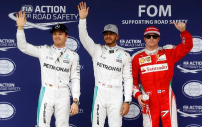 hamilton beats rosberg to pole in brazil
