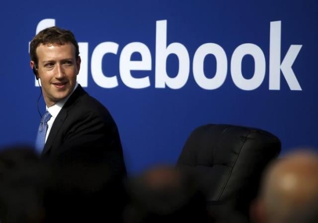 facebook ceo mark zuckerberg is seen on stage during a town hall at facebook 039 s headquarters in menlo park california september 27 2015 photo reuters