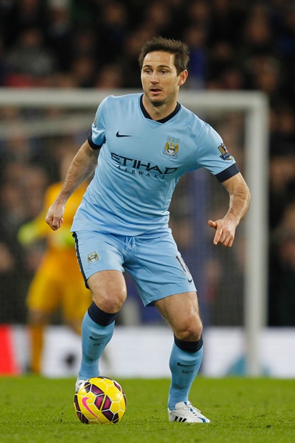 this file photo taken on january 31 2015 shows manchester city 039 s english midfielder frank lampard controls the ball during the english premier league football match between chelsea and manchester city at stamford bridge in london on january 31 2015 photo afp