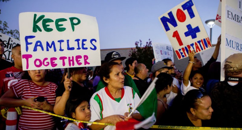 more central american immigrants sent to california despite protests photo reuters