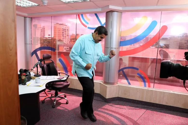 venezuela 039 s president nicolas maduro dances during his radio program at miraflores palace in caracas venezuela november 1 2016 miraflores palace handout via reuters venezuela 039 s president nicolas maduro dances during his radio program at miraflores palace in caracas venezuela november 1 2016 miraflores palace handout via reuters