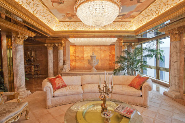 inside trump s opulent penthouse