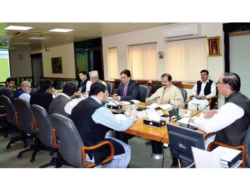 nab chief chairs a meeting at nab headquarters photo inp