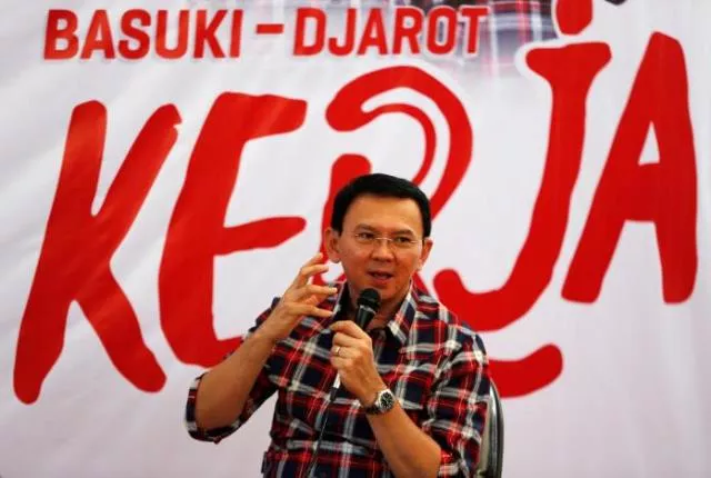 jakarta governor basuki 039 ahok 039 tjahaja purnama speaks while campaigning for the upcoming election for governor in jakarta indonesia november 15 2016 photo reuters jakarta governor basuki 039 ahok 039 tjahaja purnama speaks while campaigning for the upcoming election for governor in jakarta indonesia november 15 2016 photo reuters