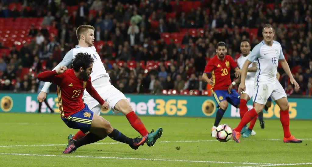 isco scores spain 039 s second goal photo reuters isco scores spain 039 s second goal photo reuters