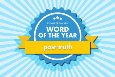 oxford dictionaries name post truth word of the year