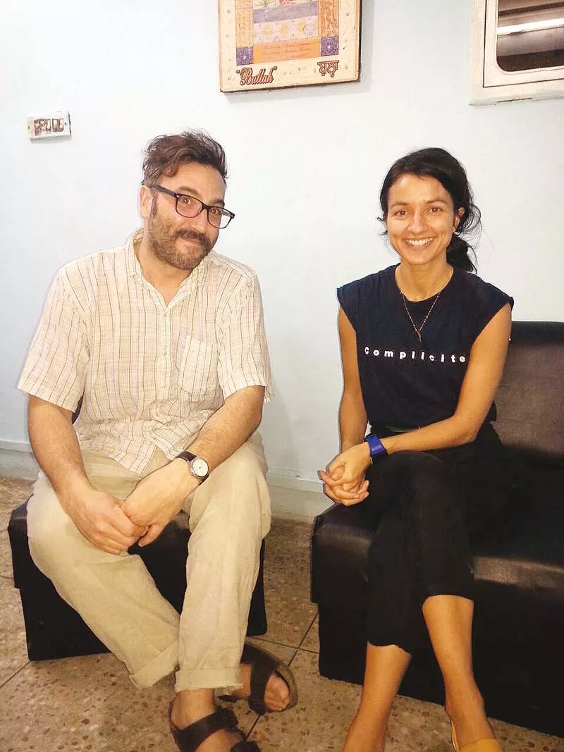 mrs dina mouswai and mr ryan van winkle are visiting lahore for the pre production of their collaboration play photo publicity mrs dina mouswai and mr ryan van winkle are visiting lahore for the pre production of their collaboration play photo publicity
