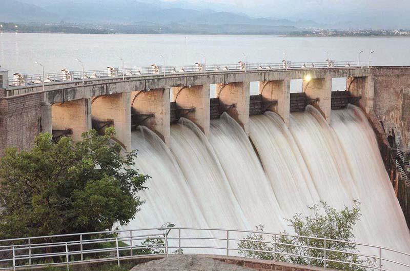 a general view of rawal dam photo file