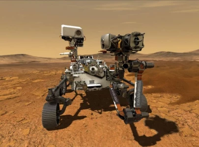 mars rover perseverance takes first spin on surface of red planet