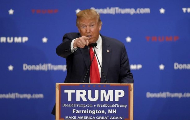 donald trump addresses a campaign rally in farmington new hampshire january 25 2016 photo reuters