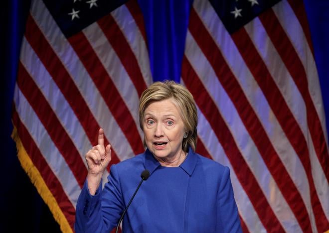 hillary clinton speaks to the children s defense fund in washington photo reuters