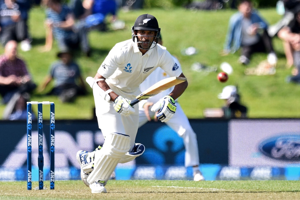 jeet raval bats during day two at hagley park in christchurch on november 18 2016 photo afp marty melville