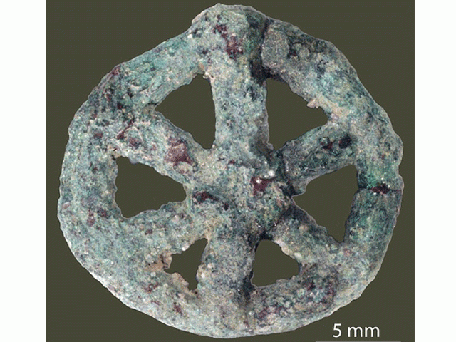 the image of the 6 000 years old amulet was discovered from mehrgarh photo courtesy d bagault c2rmf the image of the 6 000 years old amulet was discovered from mehrgarh photo courtesy d bagault c2rmf
