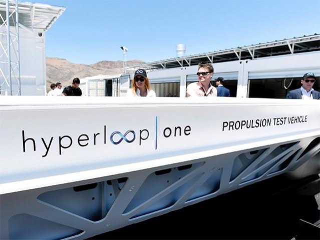 the case was filed just months after hyperloop one held its first public test photo afp