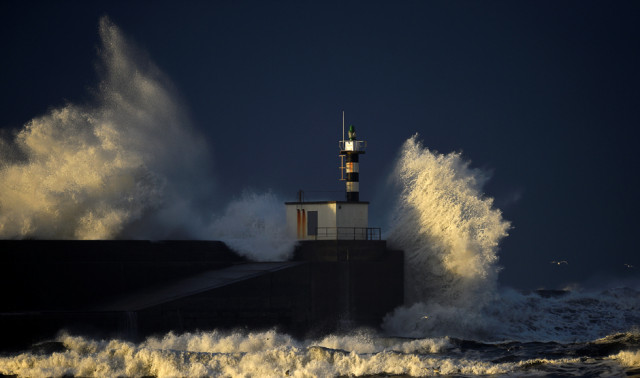huge waves crash on the san esteban de pravia seafront in the northern spanish region of asturias photo reuters
