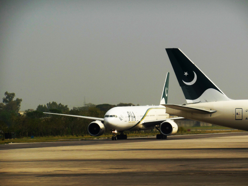pia flight diverted to manchester after passengers leave toilets choked