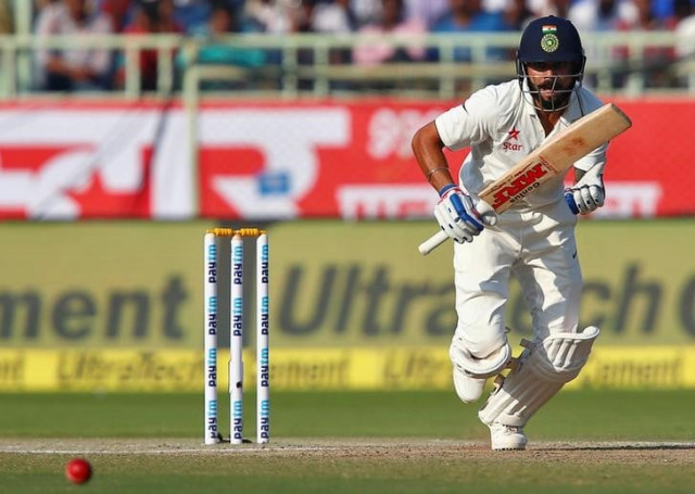 india 039 s virat kohli plays a shot against england on november 19 2016 photo reuters india 039 s virat kohli plays a shot against england on november 19 2016 photo reuters