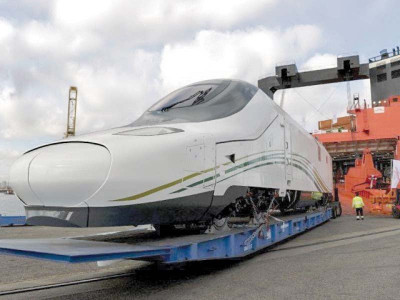 saudi high speed rail link to open in march 2018