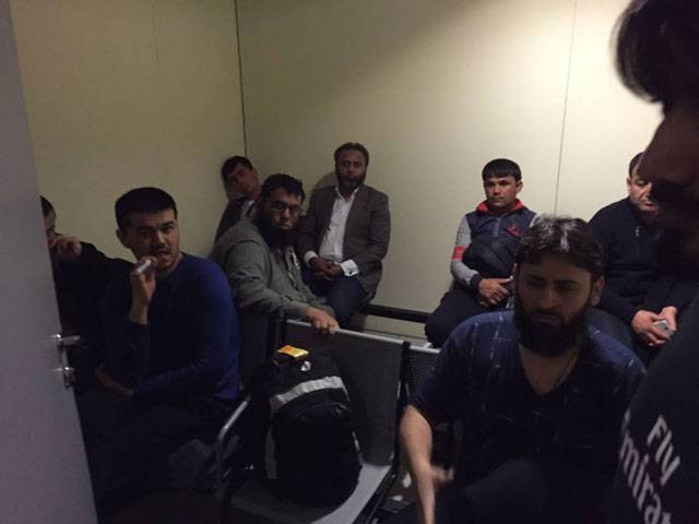 pakistani nationals detained at moscow airport photo facebook pakistani nationals detained at moscow airport photo facebook