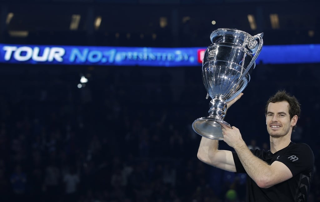 andy murray poses with trophy photo reuters toby melville