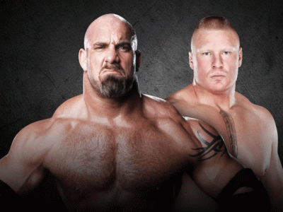 goldberg squashes brock lesnar in return match goldberg squashes brock lesnar in return match