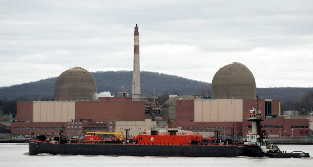 a barge passes by in front of indian point nuclear power plant on the hudson river photo reuters a barge passes by in front of indian point nuclear power plant on the hudson river photo reuters
