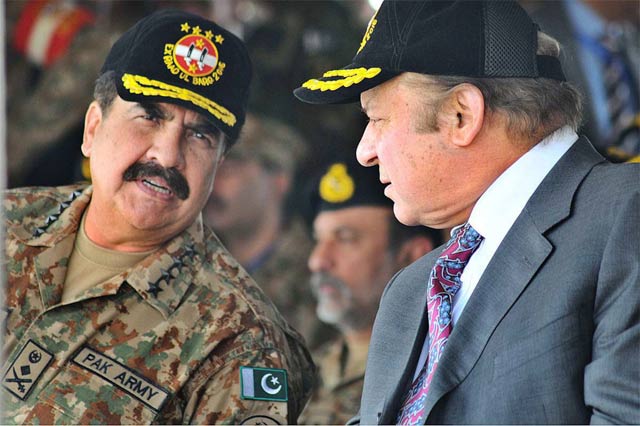 premier is accompanied by gen raheel who has begun his farewell visits photo online