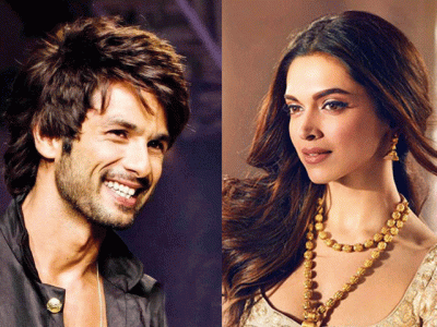 difference in shahid deepika s heights leaves bhansali in a bind