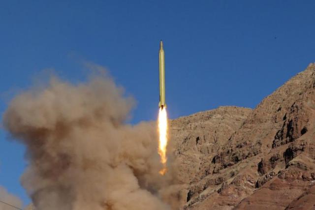 a ballistic missile is launched and tested in an undisclosed location iran march 9 photo reuters