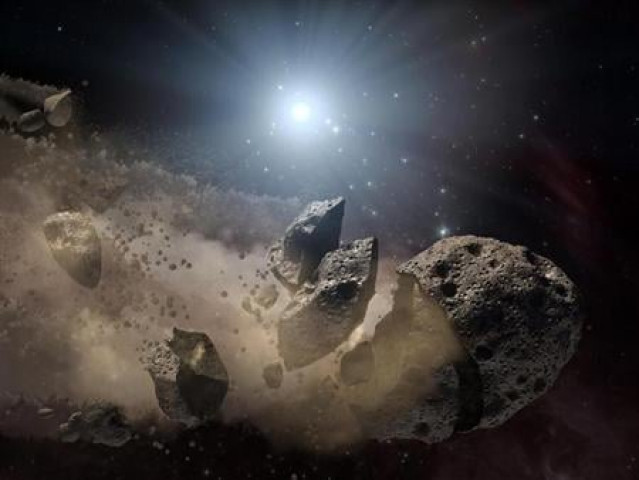 image courtesy of nasa shows an artist 039 s concept of a broken up asteroid scientists think that a giant asteroid which broke up long ago in the main asteroid belt between mars and jupiter eventually made its way to earth and led to the extinction of the dinosaurs photo reuters image courtesy of nasa shows an artist 039 s concept of a broken up asteroid scientists think that a giant asteroid which broke up long ago in the main asteroid belt between mars and jupiter eventually made its way to earth and led to the extinction of the dinosaurs photo reuters