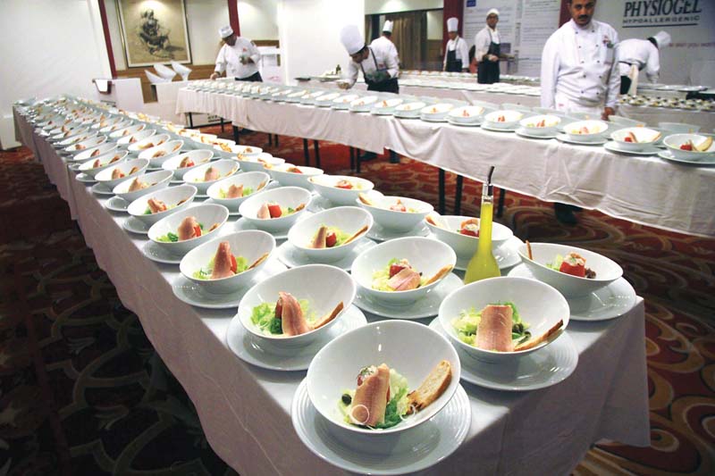 the beautifully plated food at the belgian food festival wowed participants photos athar khan express