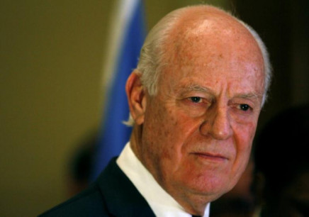 u n syria mediator staffan de mistura attends a news conference in damascus syria november 20 2016 photo reuters