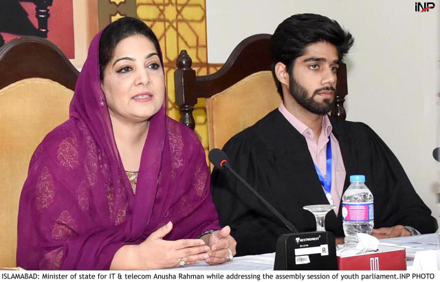 the minister said that pakistan s freelancers have been ranked number four in the world adding that the country is aggressively pursuing an accelerated digitalisation programme to spur socio economic growth in the country photo inp the minister said that pakistan s freelancers have been ranked number four in the world adding that the country is aggressively pursuing an accelerated digitalisation programme to spur socio economic growth in the country photo inp