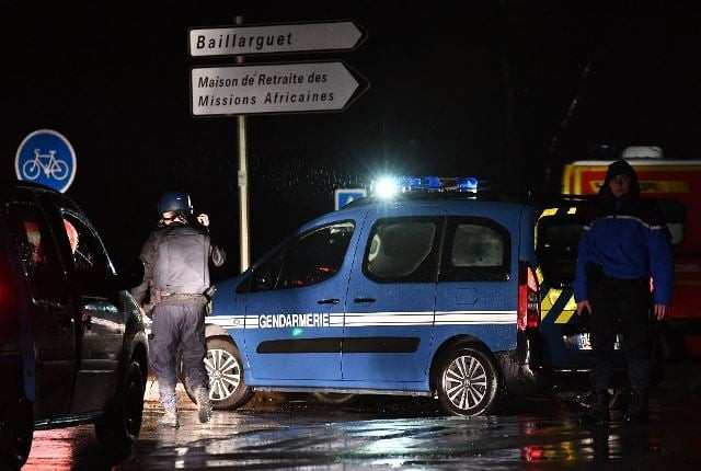 a hooded man brandishing a sawn off shotgun and a knife tied up and killed a woman who worked at a retirement home for missionaries in southern france photo afp a hooded man brandishing a sawn off shotgun and a knife tied up and killed a woman who worked at a retirement home for missionaries in southern france photo afp