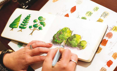 feel fresh sketch your own path