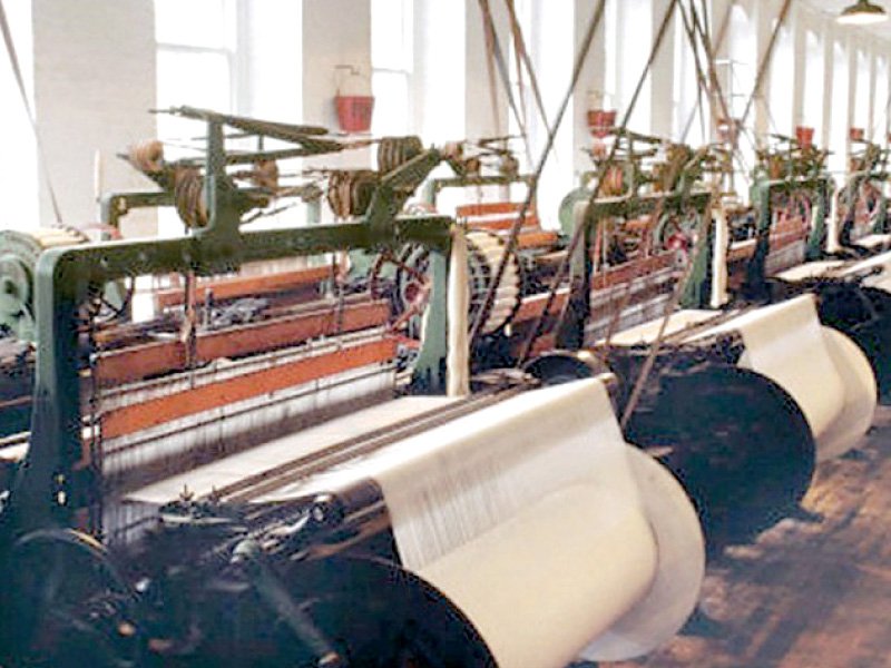 textile factory at work photo file