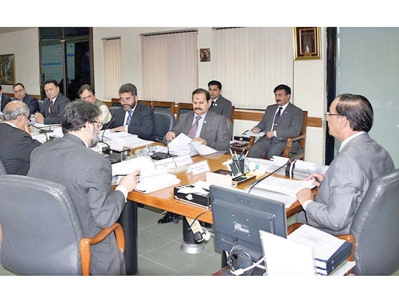 nab chief chairs a meeting of the body at its headquarters in islamabad photo app