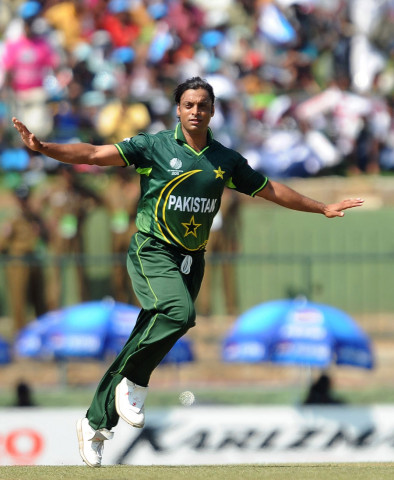 akhtar feels icc rules restrict pacers to bowl with aggression photo afp akhtar feels icc rules restrict pacers to bowl with aggression photo afp