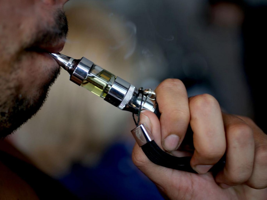 the vaporizer was customised to a higher voltage for more juice photo afp