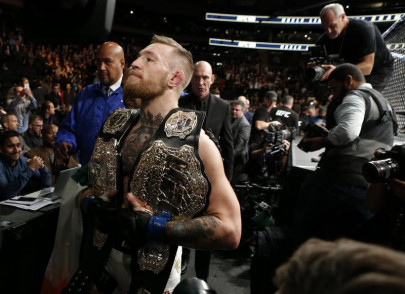 conor mcgregor relinquishes featherweight belt conor mcgregor relinquishes featherweight belt