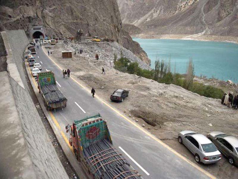 road infrastructure projects under cpec include upgrading and extending road networks and railway tracks photo file