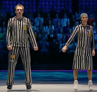 wife of putin aide shocks with holocaust themed skating routine wife of putin aide shocks with holocaust themed skating routine