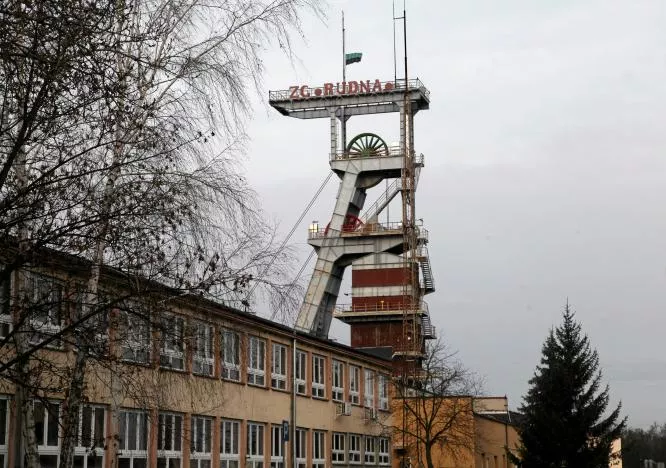 a company flag flies at half mast on the rudna copper mine in polkowice poland november 30 2016 photo reuters a company flag flies at half mast on the rudna copper mine in polkowice poland november 30 2016 photo reuters